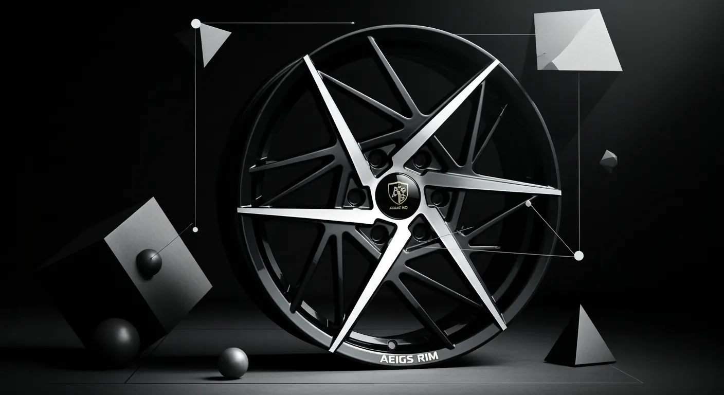 AegisRim Geometric Series forged wheel - angular precision design B2B