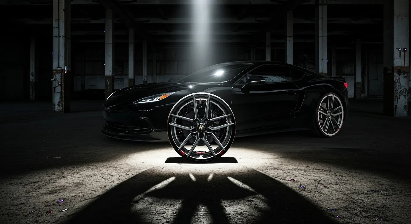 AegisRim Ghostblade Series forged wheel - aggressive spoke design B2B