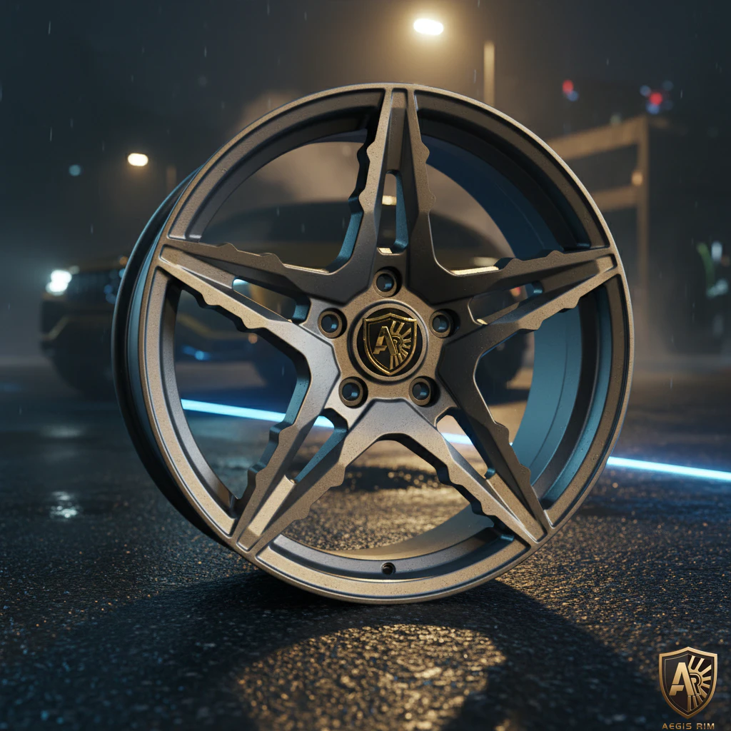 Titanium Wheel Detail