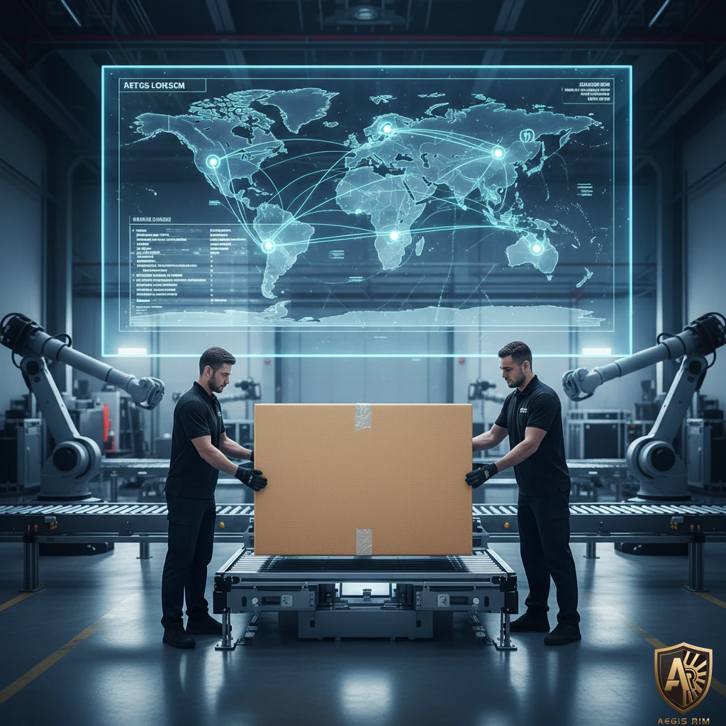 AEGIS RIM global delivery with insured transit and white-glove handling